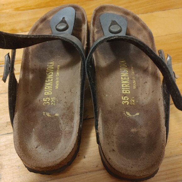 Slate blue Birkenstock Gizeh sandals - EU 35 - Picture 2 of 3